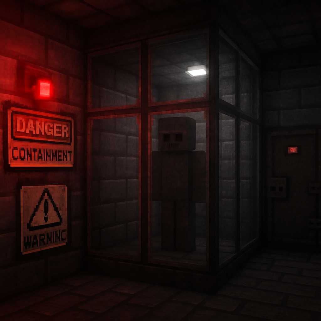 Containment Chamber — Minecraft SCP horror modpack screenshot